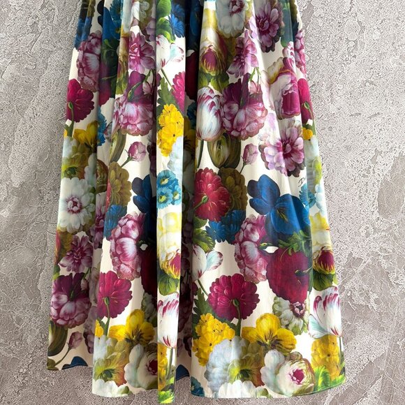 Dolce & Gabbana floral-print midi dress - Picture 12 of 13